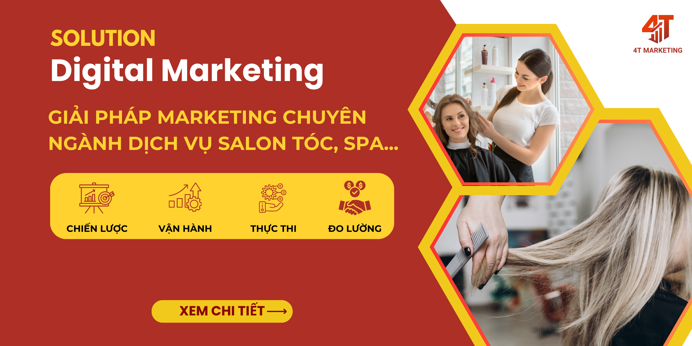 Giải pháp Marketing cho ngành dịch vụ salon tóc, spa, nail&mi...